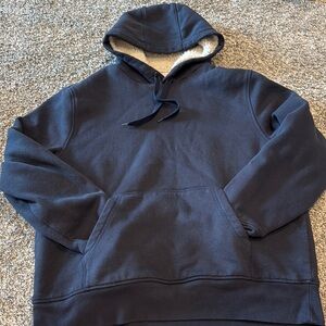 Amazon Essentials Blue Pullover Hoodie Sweatshirt